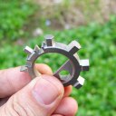 Octopus Shape Keychain Screwdriver Bicycle Repair Tools 12 Function Tools