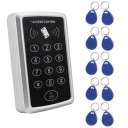 M203 Proximity Card Access Control System Door Opener Keypad 10pcs Key Tag