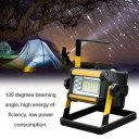 Wide Angle LED Projection Light Mobile Rechargeable Warning Light With Holder