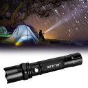 5W Super Bright LED Flashlight Waterproof 3 Modes Torch Light Built-in Compass