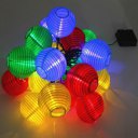 10 LED Solar Light Waterproof Lantern Shape String Light Christmas Decoration