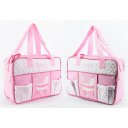 Large Capacity Mummy Bag Multifunctional Fashion Embroidery Patchworks Handbag