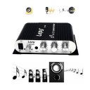 LP-838 Car Home Power Amplifier HiFi 2.1 MP3 Radio Stereo Bass Speaker Booster