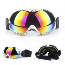 Snow Skiing Goggles Double Lens Anti-fog Windproof UV400 Protective Glasses