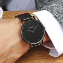 Sanda 208 Fashion Watch Ultra Thin Mesh Steel Strap Waterproof Quartz Watch