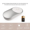 Portable USB Wireless Mouse Mute Silent Click Noiseless Optical Mouse 3 Bottons