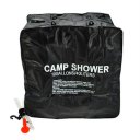 40L Camping PVC Shower Bag Solar Heated Water Pipe Portable For Outdoor Hiking