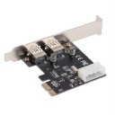 LT106 PCI-Express Card Durable PC Expansion Adapter Card For Vista For Win 7