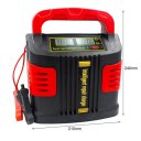 Portable Auto Motor Vehicle Charger 350W 14A Auto Adjust LCD Battery Charger