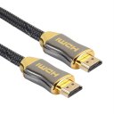 4K Ultra HD HDMI Cable 2.0 1-15m Gold Plated Male Cable 3D Audio Video Cables