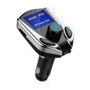 1.44-Inch Screen Car Bluetooth MP3 Cigarette Lighter FM Transmitter Charger