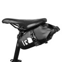 ROSWHEEL DRY Series Bicycle Cycling Bag Full Waterproof PVC Rear Tail Saddle Bag