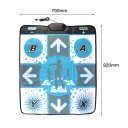 Anti Slip Dance Revolution Pad Mat for Nintendo WII Hottest Party Game