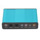 USB 6 Channel 5.1 Audio External Optical Sound Card Adapter For PC Laptop Skype