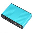 USB 6 Channel 5.1 Audio External Optical Sound Card Adapter For PC Laptop Skype