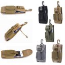 Oxford Travel Kit 4.5 Inch Tactical Bag With Hook For Mobile Phone Army Pouch