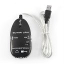 Guitar to USB Interface Link Cable Audio Recorder for PC/for MAC Recording