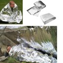 1 x Outdoor Emergency Survival Rescue First Aid Rescue Blanket 130*210cm