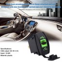 Universal Car USB Charger Socket With Dual USB Ports for Rocker Switch Panel