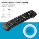 Smart TV Remote Control Replacement for Panasonic N2QAYB000487 Television RC