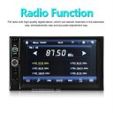 7653TM HD 2DIN Bluetooth Touch Car Radio FM Mirror-Link Stereo MP5 MP3 Player