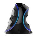 Delux M618 PLUS Wireless Vertical Mouse Ergonomic Wireless Mouse Gaming Mouse