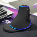 Delux M618 PLUS Wireless Vertical Mouse Ergonomic Wireless Mouse Gaming Mouse