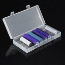 Transparent Battery Case Holder Plastic Storage Box For 8PCS 18650 Battery
