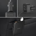4 Ports Car Charger Mobile Phone Quick Charging Device Digital Devices Charger