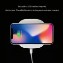 TS01 10W Fast Wireless Charger Portable Mobile Phone Wireless Charging Pad