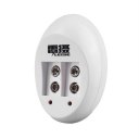 902C 2 Slots Quick Smart Intelligent Charger with 2 LED Indicators