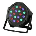 18W 18LED RGB Mixing Colors Stage Light 6 Channel Wedding Party DJ Club Light