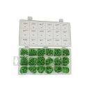 270PCS Green Rubber O-Ring Assortment Oil Seal Gaskets For Air Cylinder Valve
