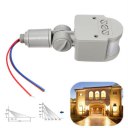 180 Rotatable LED Outdoor PIR Motion Sensor Wall Light Switch for Home Use
