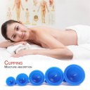12pcs Silicone Body Massager Vacuum Cupping Therapy Cups Health Care Tool