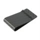 Carbon Fiber Money Clip Matte Black Credit Card Holder Money Wallet