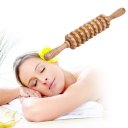 Multifunctional Wooden Abdominal Massage Roller Handheld Wheel Massage