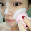 Cute Jellyfish Wash Brush Soft Silicone Face Massage Exfoliating Facial Brush