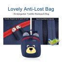 Lovely Cute Children Kids Anti-Lost Bag Kindergarten Toddler Backpack Bag