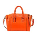 Women Simple Fashion Boston Pillow Solid PU Leather Crossbody Tote Handbag