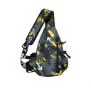 Fashion Men Women Waterproof Oxford Fabric Chest Bag Sling Crossbody Bag