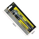 Multifunctional 4 in 1 Pen Style Slotted/Phillips Screwdrivers Repair Tool Kit