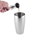 L1-7 Stainless Steel Cocktail Mixer Measuring Cup Double Jigger Long Handle