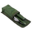 Portable Folding Camping Tool Outdoor Tableware Folding Fork Spoon Knife