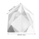 Artificial Egyptian Clear K9 Crystal Quartz Pyramid Home Desk Decoration