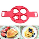 Multifunctional 4 Holes Food Grade Silicone Baking Cake Mold Mould Tool