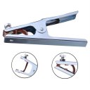 300A Grounding Welding Manual Welders Arc Earth Chrome-Plated Cable Clip Clamp