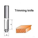 1/4 Shank Flush Trim Router Bearing Cutter Cut Bit Tool Wood Cutter Tool