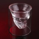 Magic Cool Clear Head Shot Glass Creative Party Wine Cup Halloween Gift