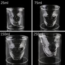 Magic Cool Clear Head Shot Glass Creative Party Wine Cup Halloween Gift